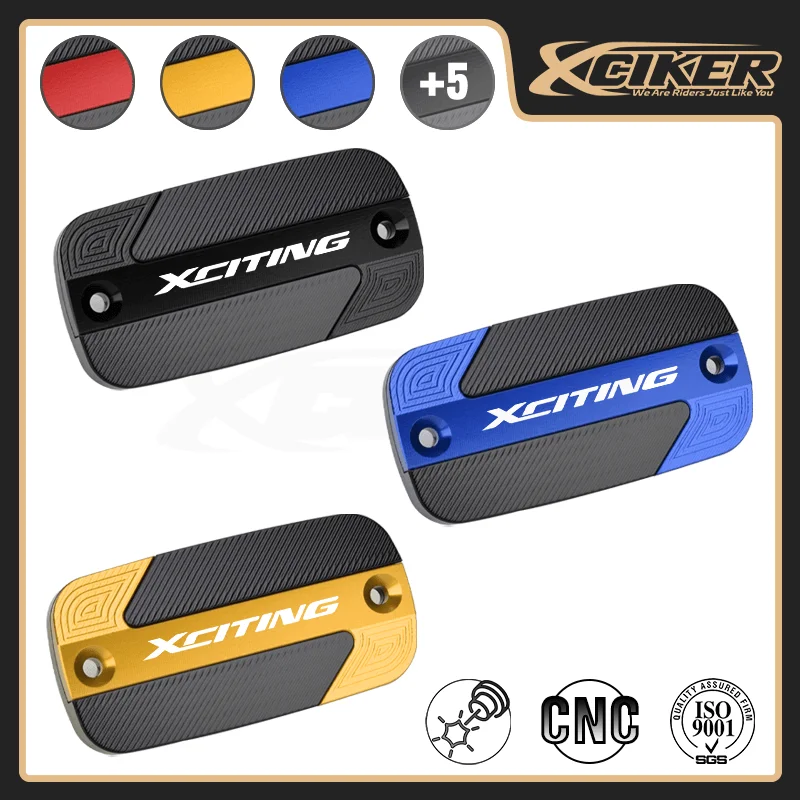 

KYMCO Xciting CT 250/300 Front Brake Fluid Reservoir Cover CNC Motorcycle Brake Master Tank Pump Cap Accessories