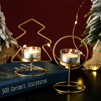 table candlestick ornament metal pendant living room christmas tree candlestick shelf householder desktop decor accessories new