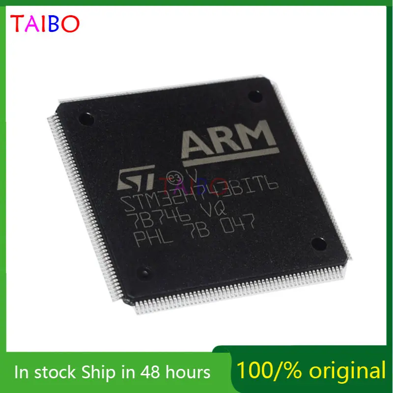 

Микроконтроллер STM32H743BIT6 LQFP-208 STM32H743 чип IC интегральная схема новый оригинальный Бесплатная доставка