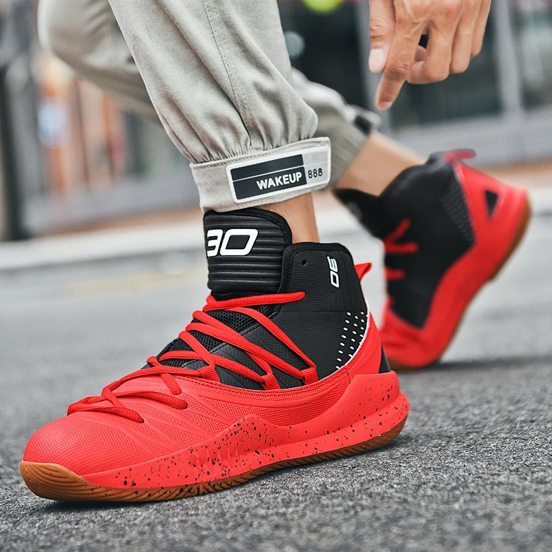 Xiaomi SALUDAS Men Basketball Shoes Professional Basketball Boots High Top Breathable Running Sneakers Male Tennis Sneakers