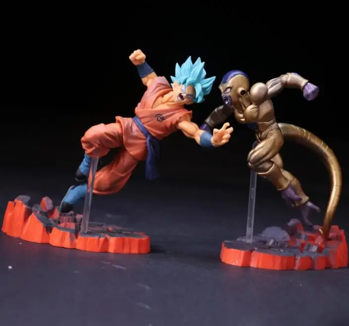 

Dragon Ball Z Super Saiyan Son Gokou Vs. Freeza QLZ фигурка модели игрушки