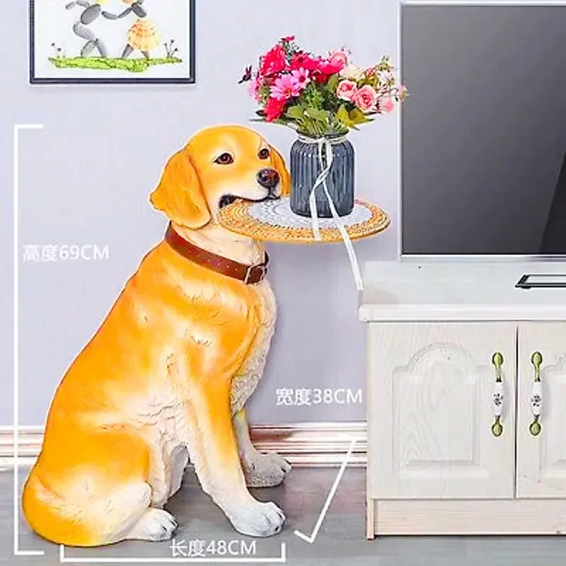 Украшения для гостиной собаки далматинская собака Хаски золотистый ретривер