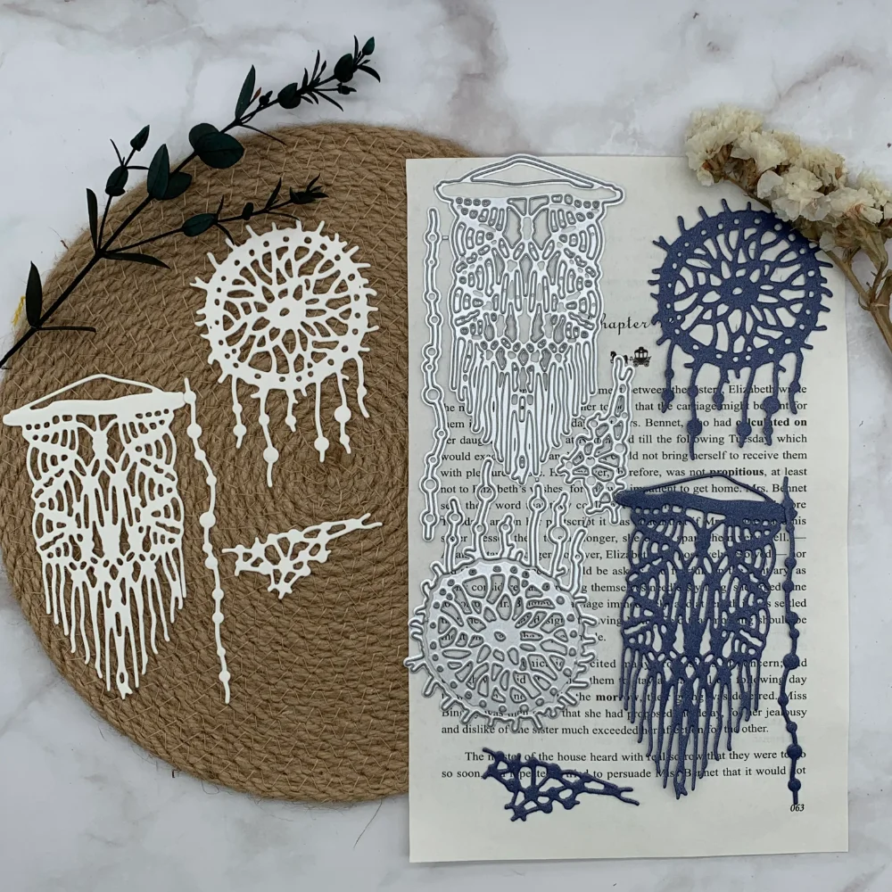 Баннер с кружевом, металлические Вырубные штампы для «сделай сам», скрапбукинг, фотоальбом, декоративное тиснение, бумажная карта, рукоделие, штамп