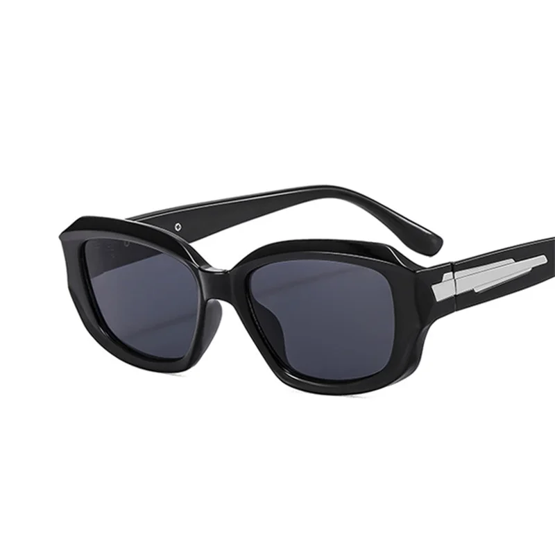 

2023 New Fashion Square Sunglasses Women Men Gradients Lens Leopard Frame Luxury Vintage Brand Designer Sun Glasses UV400 Oculos