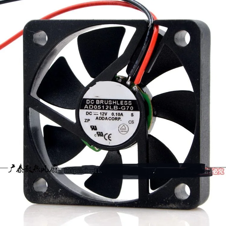 

Новинка, оригинальный телефон, 12 В, 5010 А, 5 см, дюйма, 2-проводной шариковый вентилятор охлаждения