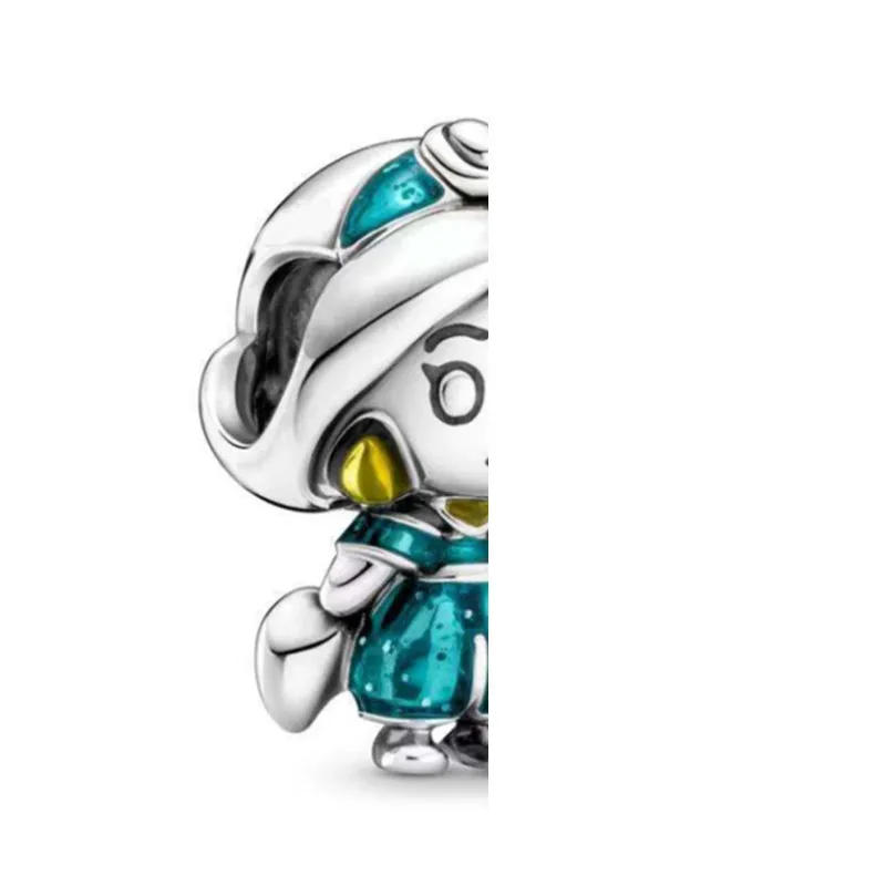 

2021 New Jasmine Princess Charm Beautiful Character Beads Fit Original Pandora 925 Sterling Silver Ladies Bracelet