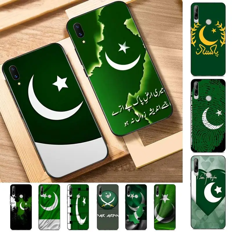 

Pakistan flag Phone Case for Huawei Y 6 9 7 5 8s prime 2019 2018 enjoy 7 plus