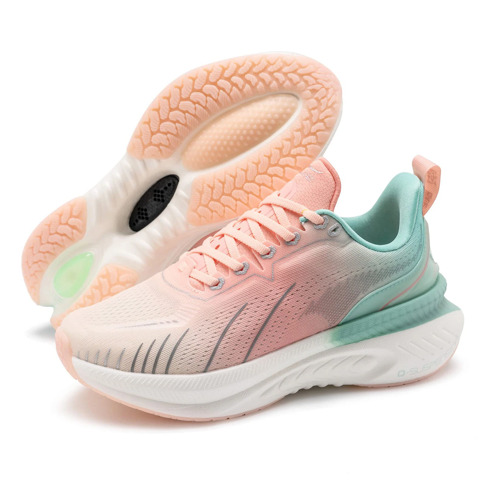 ONEMIX Women Sneakers Black Breathable Running Shoes for Women 2023 Designer Free Shipping Pink Fashion Damping Sports Shoes