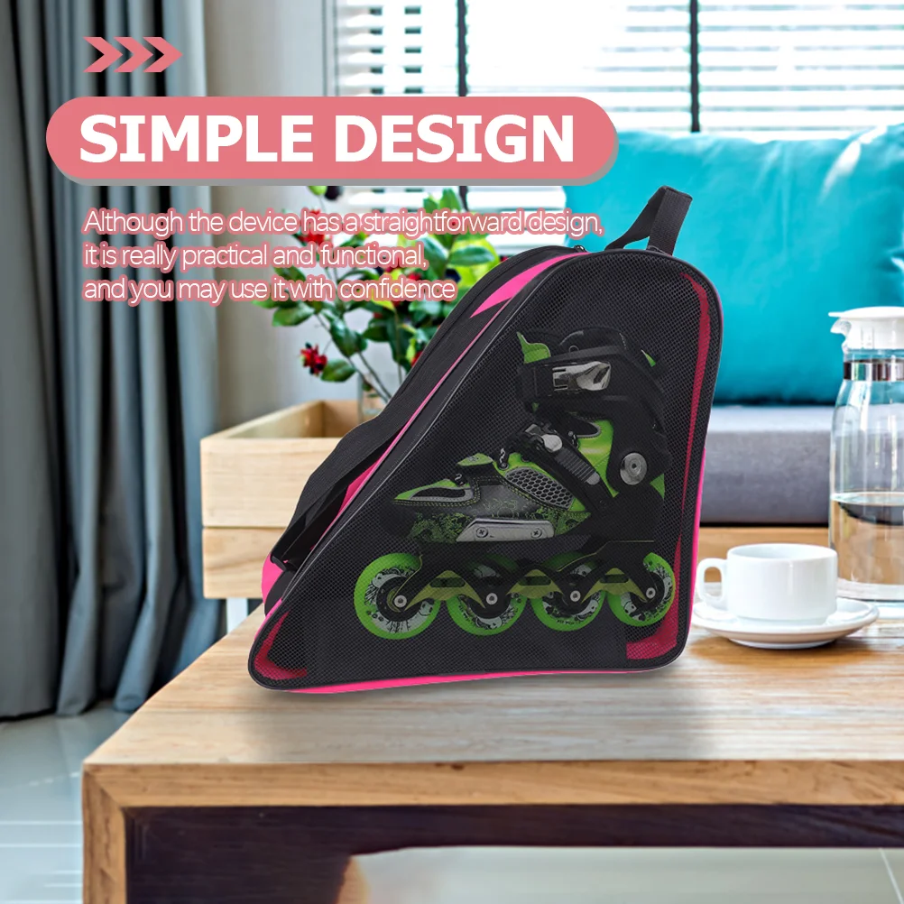 Roller Bagcase Pouch Storage Holder Icezippered Packing Handheld Cloth Carrier Portable Bags Shoe Skating Boot Gear Wheel