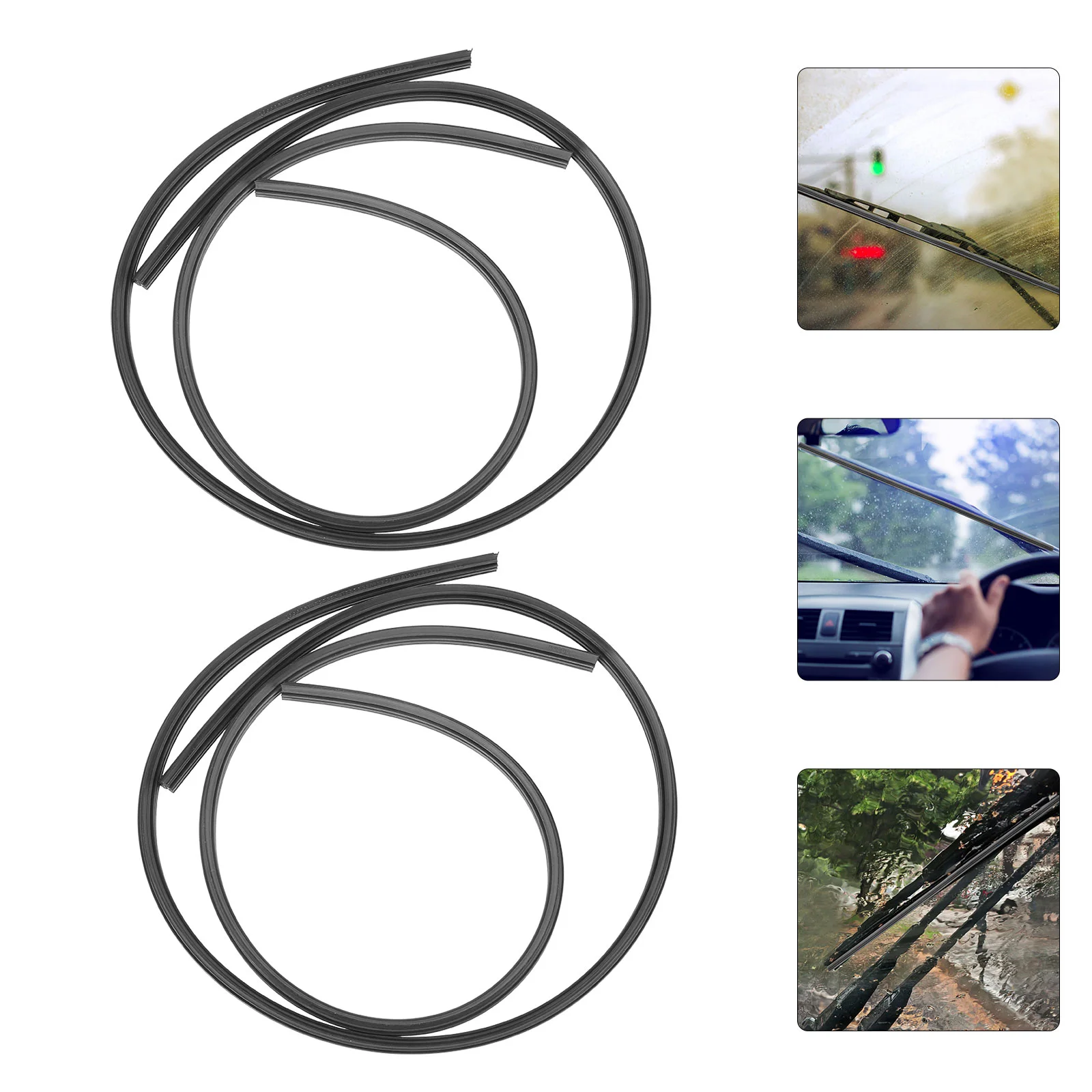 4 шт. щетки стеклоочистителя автомобильные полосы резиновые сменные дворники