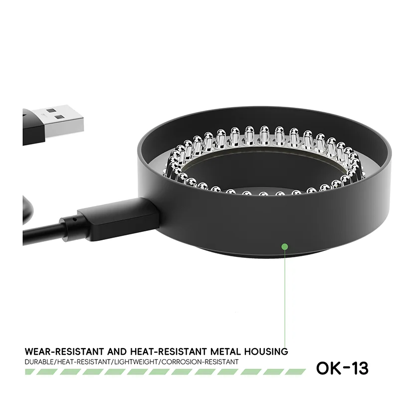 Лампа для микроскопа KSLID OK-13 используйте бусины лампы-пули улучшения яркости