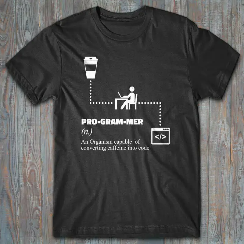 Крутой футболка программиста-программатор FLOWCHART C # Java Python Html Css