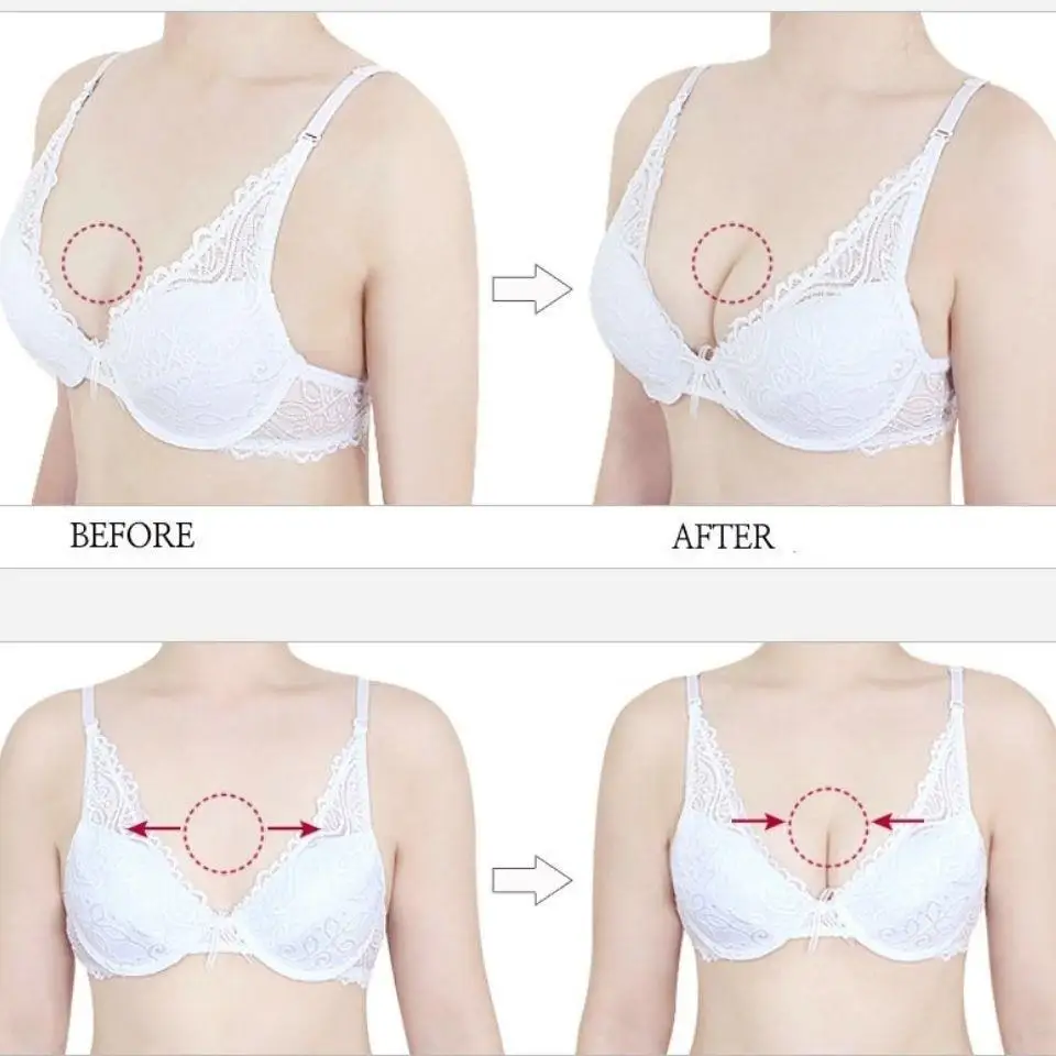 Силиконовые вставки для бюстгальтера невидимые прозрачные подтягивающие