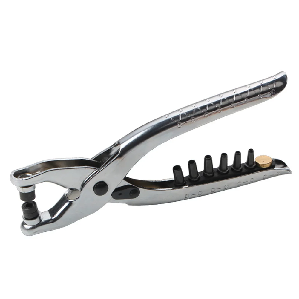 

Portable Setter Hole Punch Rivets Bags Household Leather Craft Manual Tool Eyelet Pliers Grommets DIY Shoes Watchband Strap