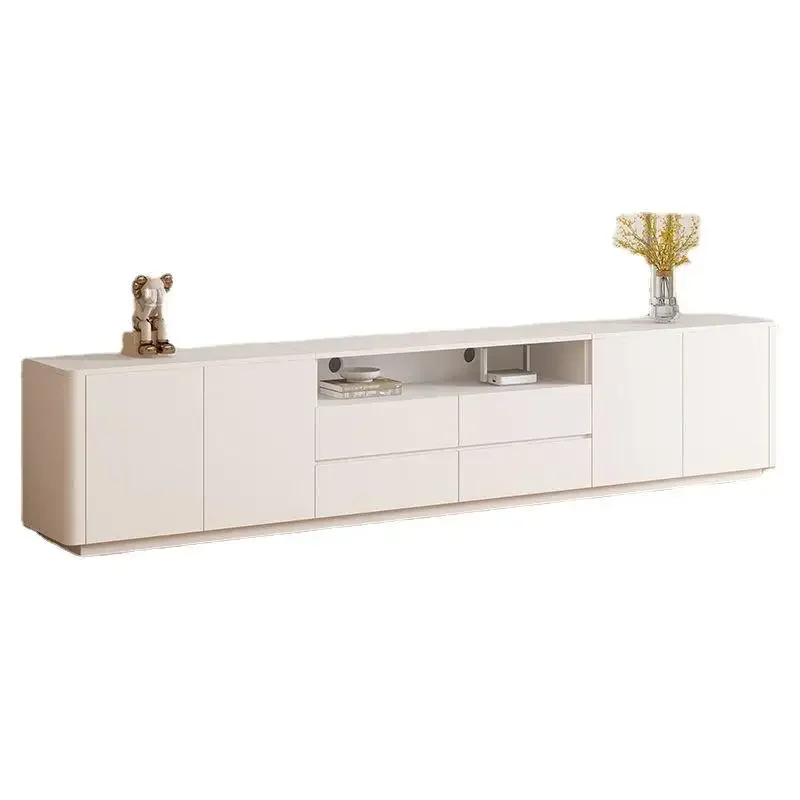 Нордическая Минималистичная Подставка для телевизора белая Современная