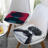 my hero academia dabi square chair mat soft pad seat cushion for dining patio home office indoor outdoor garden chair mat pad