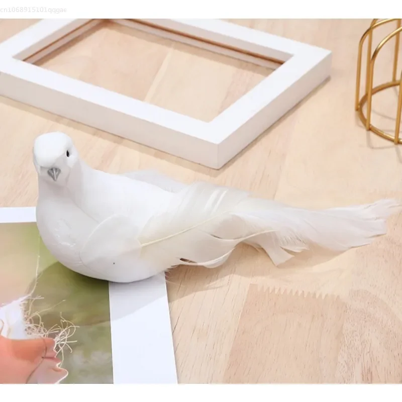 1 шт. пластиковые мини-фигурки голубей