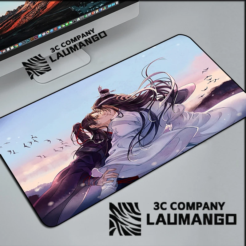 

Mo Dao Zu Shi Xxl Large Mouse Pad Anime Gamer Keyboard Gaming Mousepad Pc Cabinet Mats Desk Mat Mouse Carpet Accessories Mice