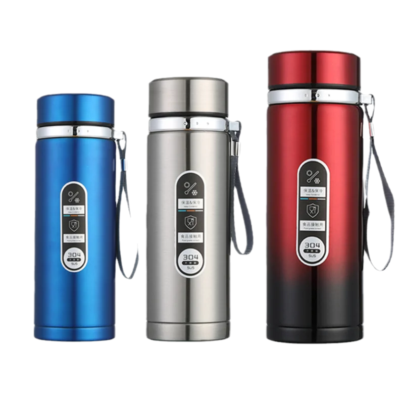 

1000-350ML High Capacity Business Thermos Mug Stainless Steel Tumbler Insulated Water Bottle Vacuum Flask For Office Tea Mugs