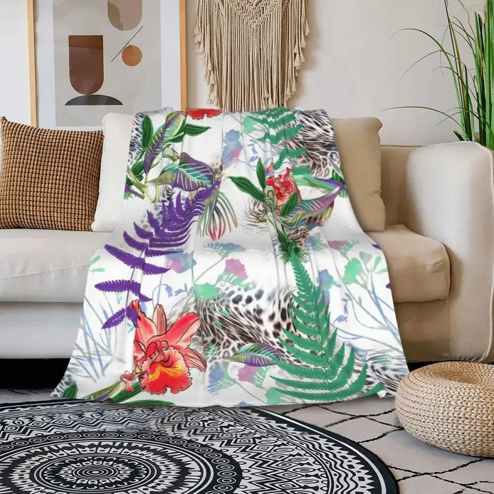 Одеяло Фланелевое с 3D-принтом 100 х120 см