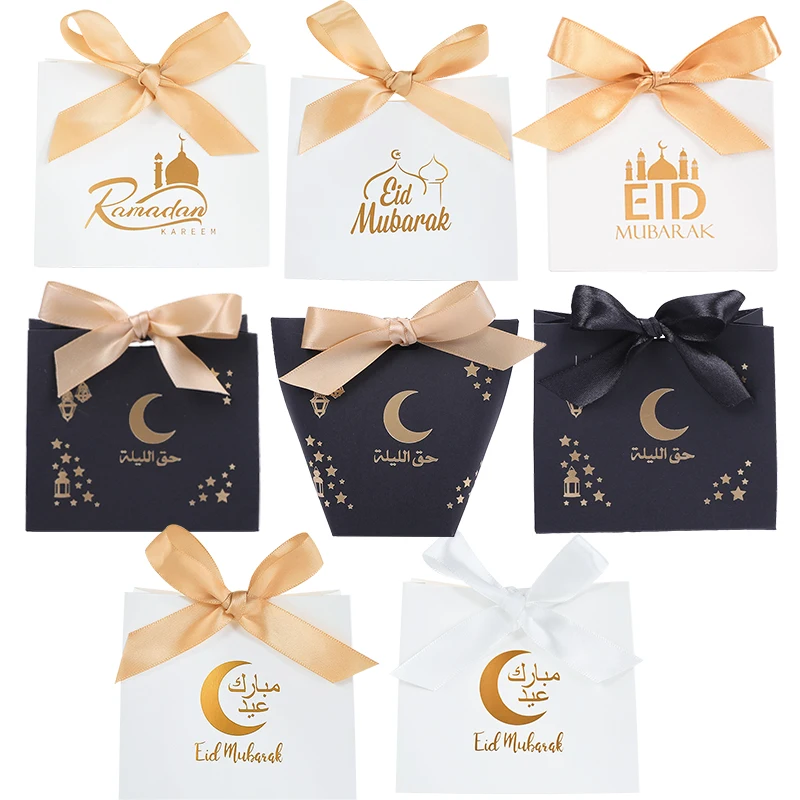 5/10 шт. подарочная коробка для конфет Ид Мубарак Рамадан Карим шоколадная
