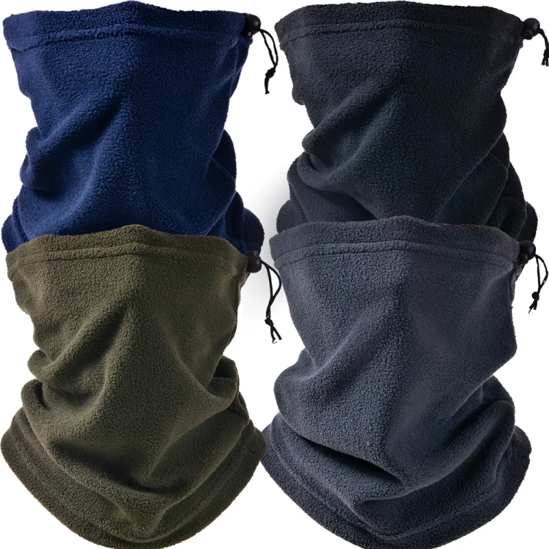 

Fleece Neck Warmer Winter Neck Windproof Tube Scarf for Men Bandana Mask Soft Half Face Cover Snowboard Women