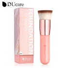 Кисть для нанесения тонального крема кабуки, из синтетического волокна