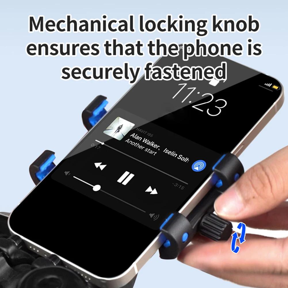 Держатель для телефона на велосипеде регулируемый держатель мобильного