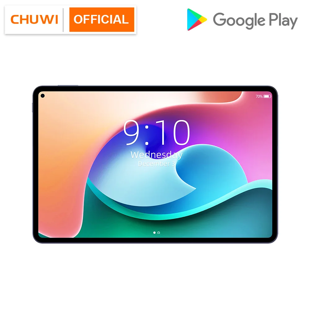 

CHUWI HiPad Pro 10.8 Inch 2560x1600 Resolution MTK G95 (MT8789) Octa Core Mali G76 GPU 8GB RAM 128GB UMCP Android 11 Tablet