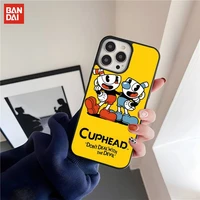 bandai cup head phone case pctpu for samsung galaxy s20 s21 s30 ultra s10 e s8 s9 plus s6 s7 s10 5g note 9 note 20 funda shell