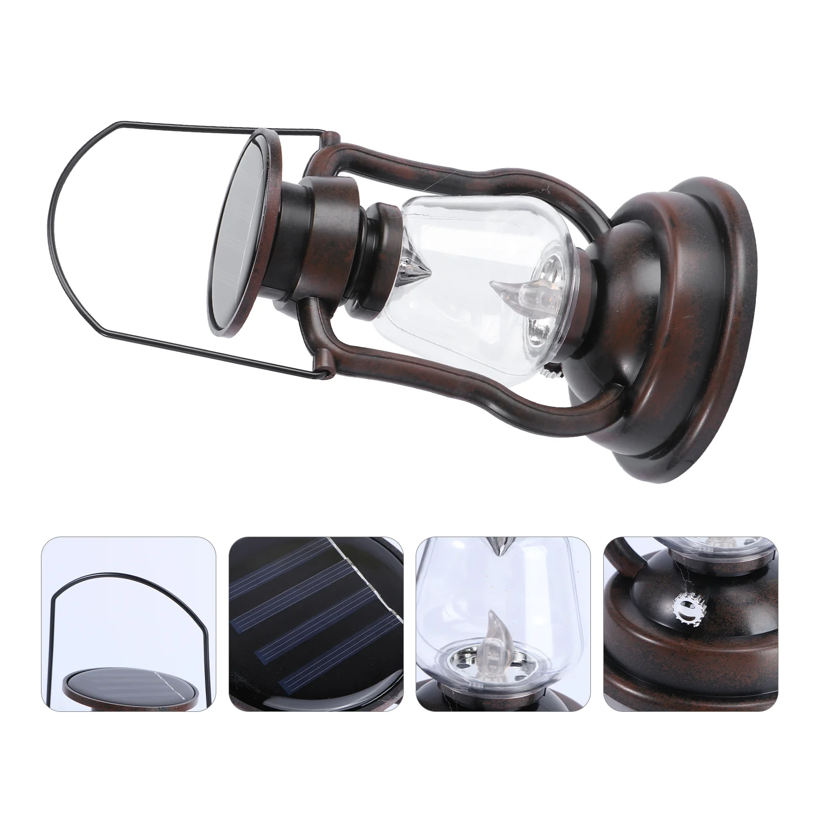 

1pc Household Light Retro Kerosene Lamp Handheld Lamp for Yard Garden Decor Home