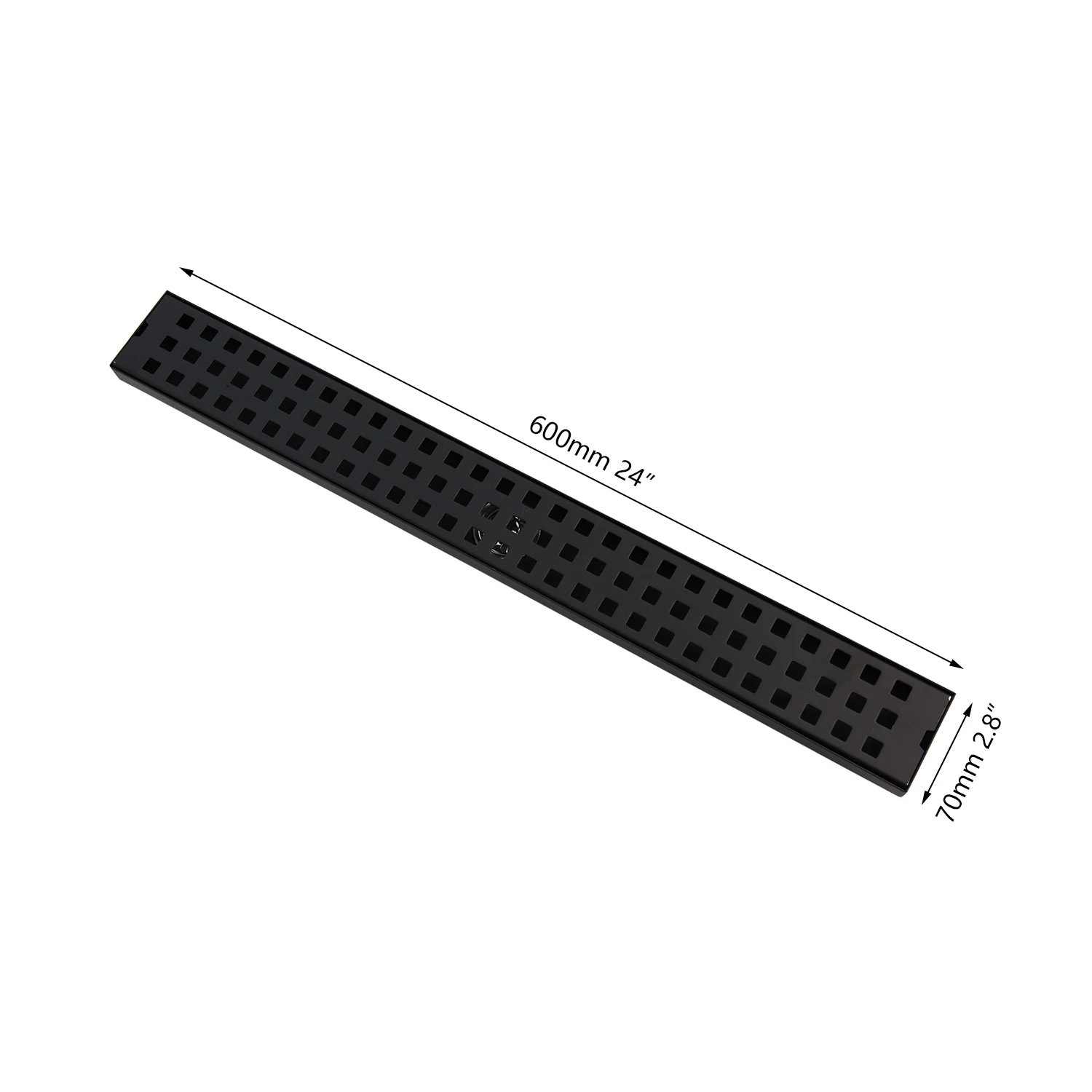 

Позолоченный Невидимый слив KEMAIDI для ванной прямоугольной формы из нержавеющей стали 700x65 мм линейный Слив для душа