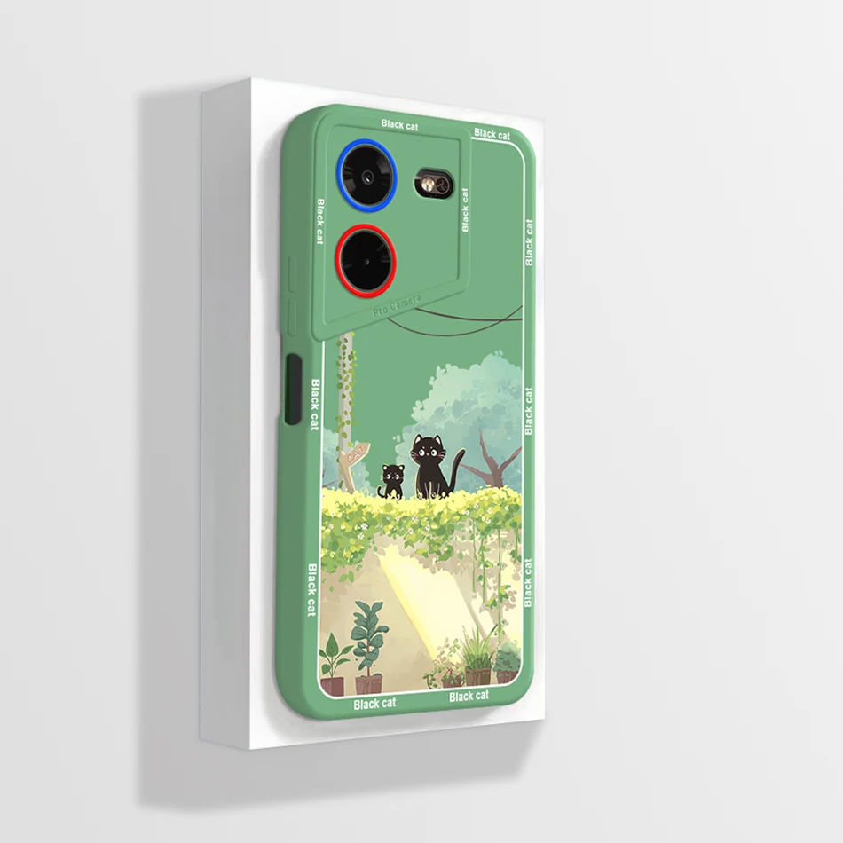 Защитный чехол для телефона из мягкого силикона ТПУ с рисунком цветка тюльпана