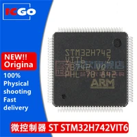 5piece100 new stm32h742vit6 stm32h742 32 bit arm microcontroller patch lqfp100 fast delivery