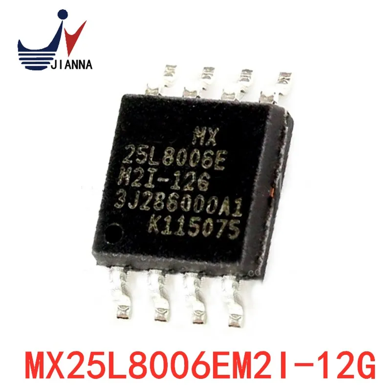 10 шт./партия MX25L8006EM2I-12G MX25L8006EM2I MX25L8006E 25L8006E M2I-12G SOP-8