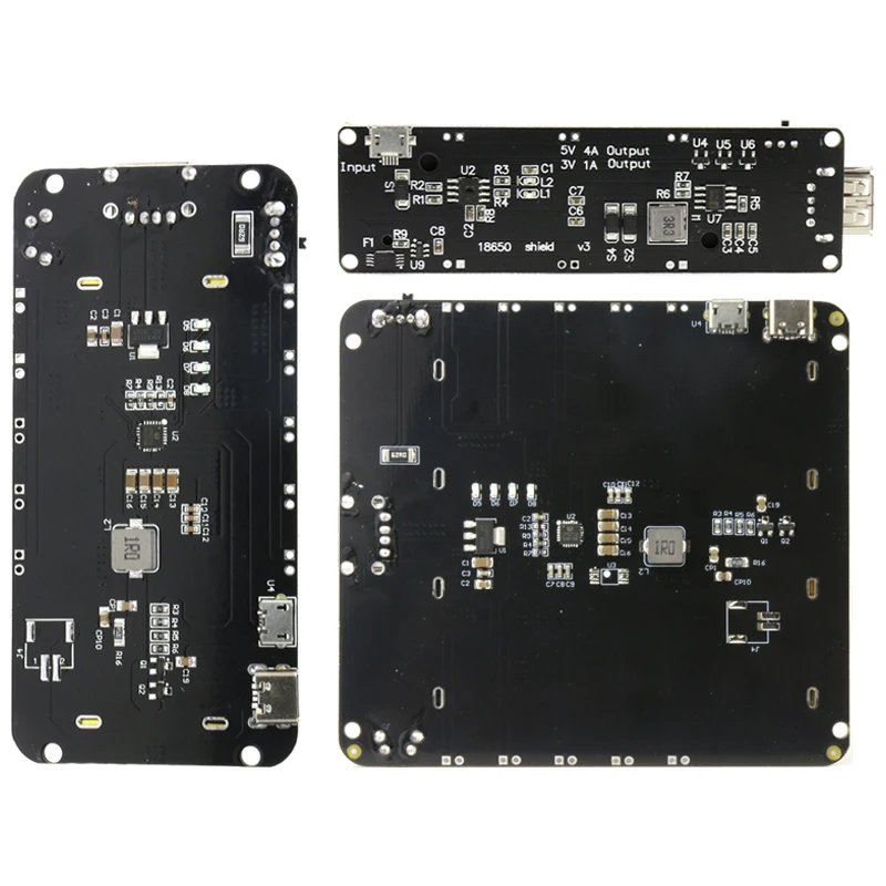 Плата расширения двухвольтной 18650 литиевой Φ V8 модуль 5 В/3 А 3 В/1 Micro USB для Arduino ESP32
