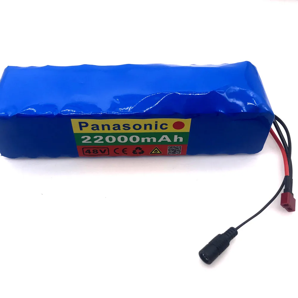 

Panasonic e-bike battery 48v 22ah Lithium-ion battery pack conversion kit 1200w electric bicycle battery 48V 22000mah with BMS
