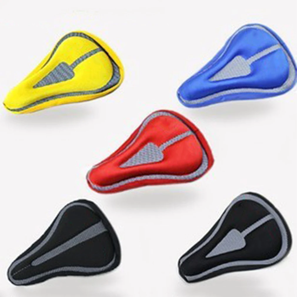 Чехол для велосипедного седла мягкая подушка из пены с эффектом памяти 4 цвета