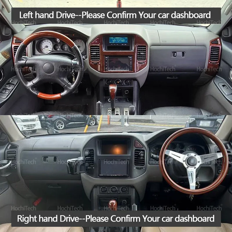 Фото Чехол на приборную панель для Mitsubishi Pajero Shogun Montero V60 V73 V77 1999-2006, противоскользящая накладка, солнцезащитная подушка, нескользящие аксессуары №2