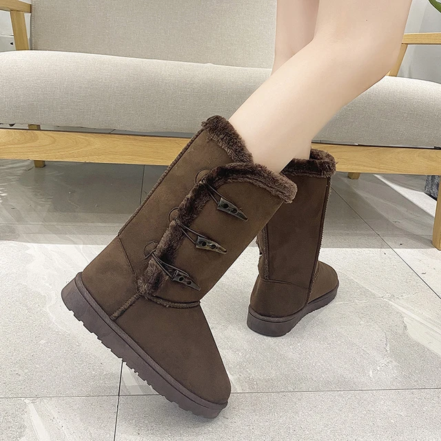 Winter Women Boots Platform Shoes Keep 