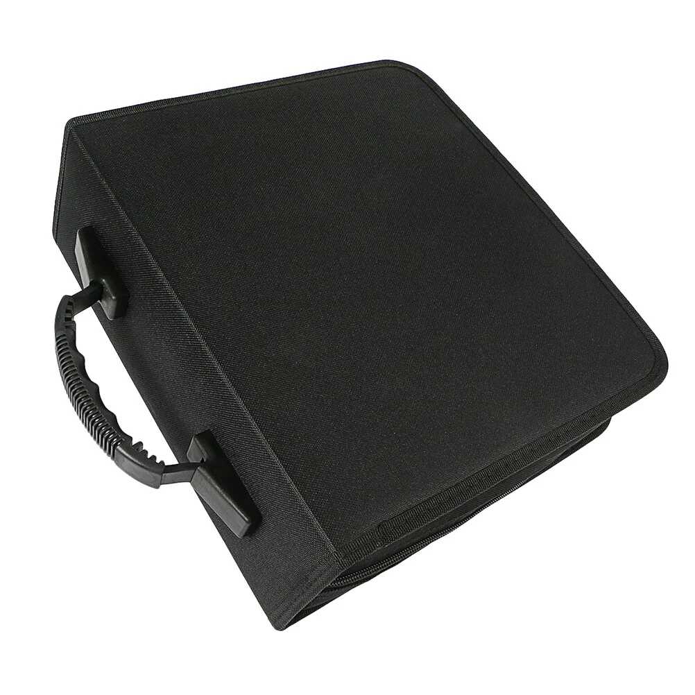 

320 Discs DVD Case Storage Bag CD Box Album Holder 288 Portable Organizer Wallets