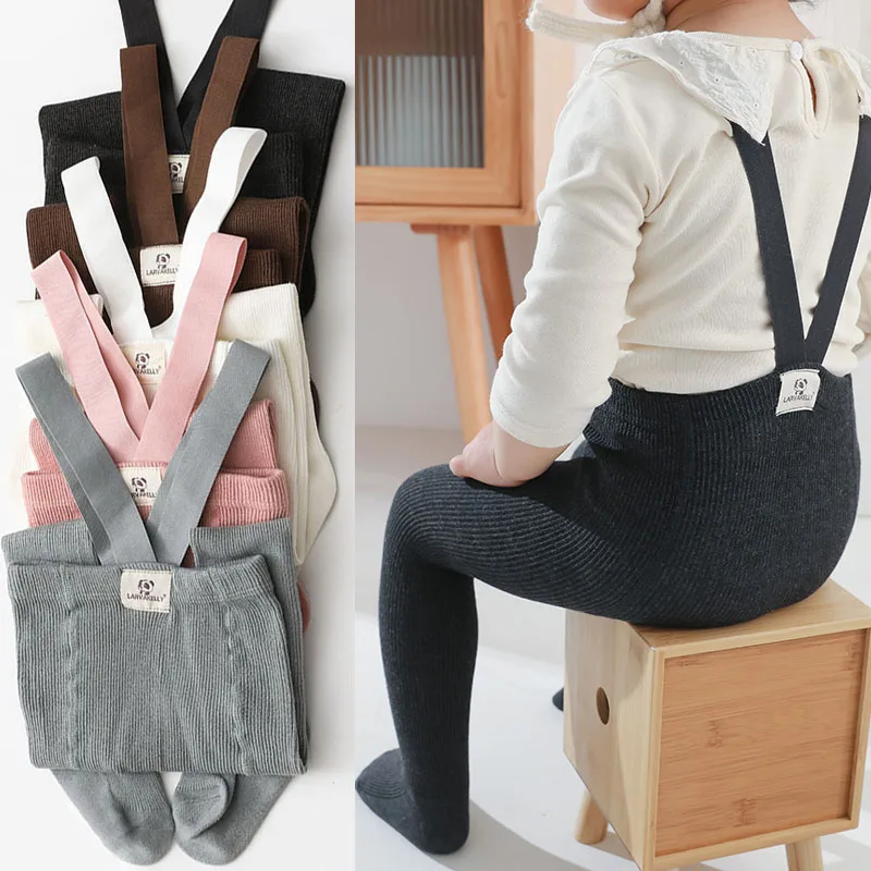 

Cotton Girls For Pantyhose For Newborn Autumn Socks Leggings Kids Suspender Tights Girl Infant Toddler Warm Tights Spring