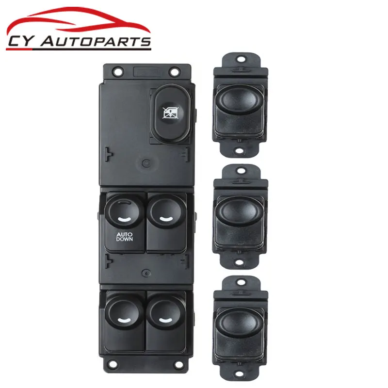 

935701R101 935801R000 Новый 16-контактный переключатель передней левой двери для Hyundai 2011-2017 Accent Solaris 93570-1R101 93580-1R000