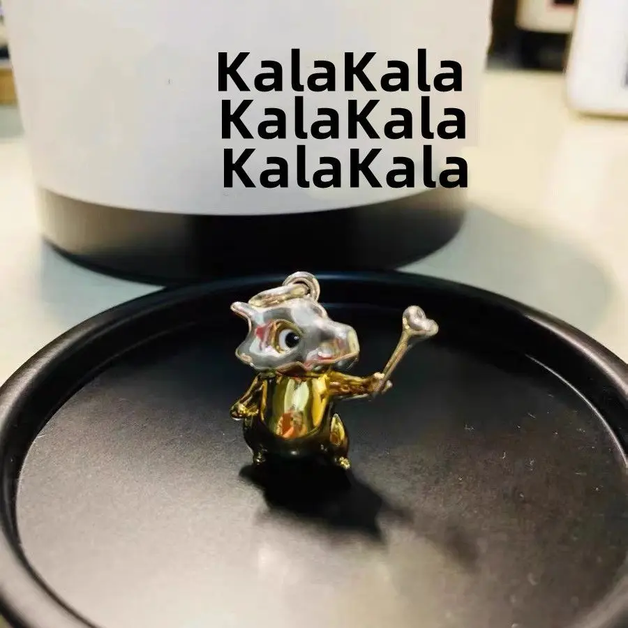 

Kawaii покемон аниме мультфильм серия Cubone Новая мода милые подарки на день рождения изысканное ожерелье украшения праздничные подарки