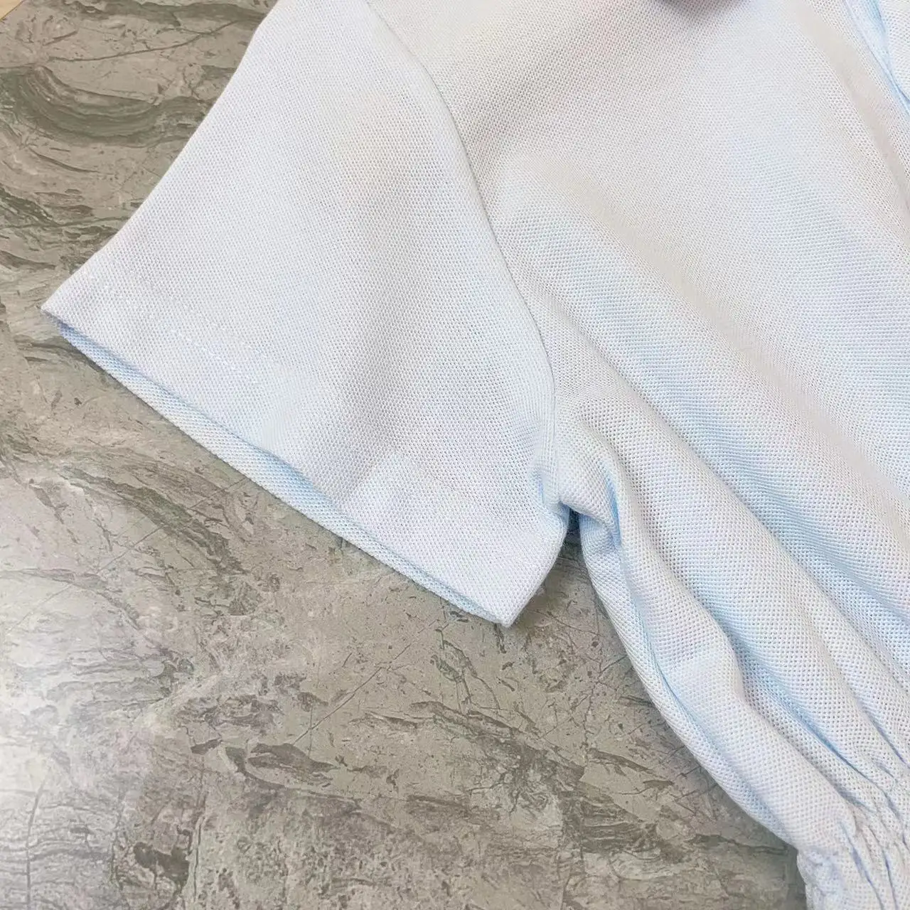 

Популярное модное летнее платье-поло для девушек, простое платье с эластичной талией, 2023