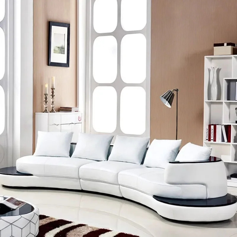 Дизайнерские напольные диваны для гостиной диван мягкие кожаные релаксаторы