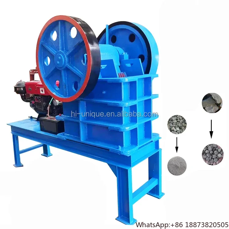 Щелепа дробилка камня мобильная бетонная речная щелепа машина для продажи