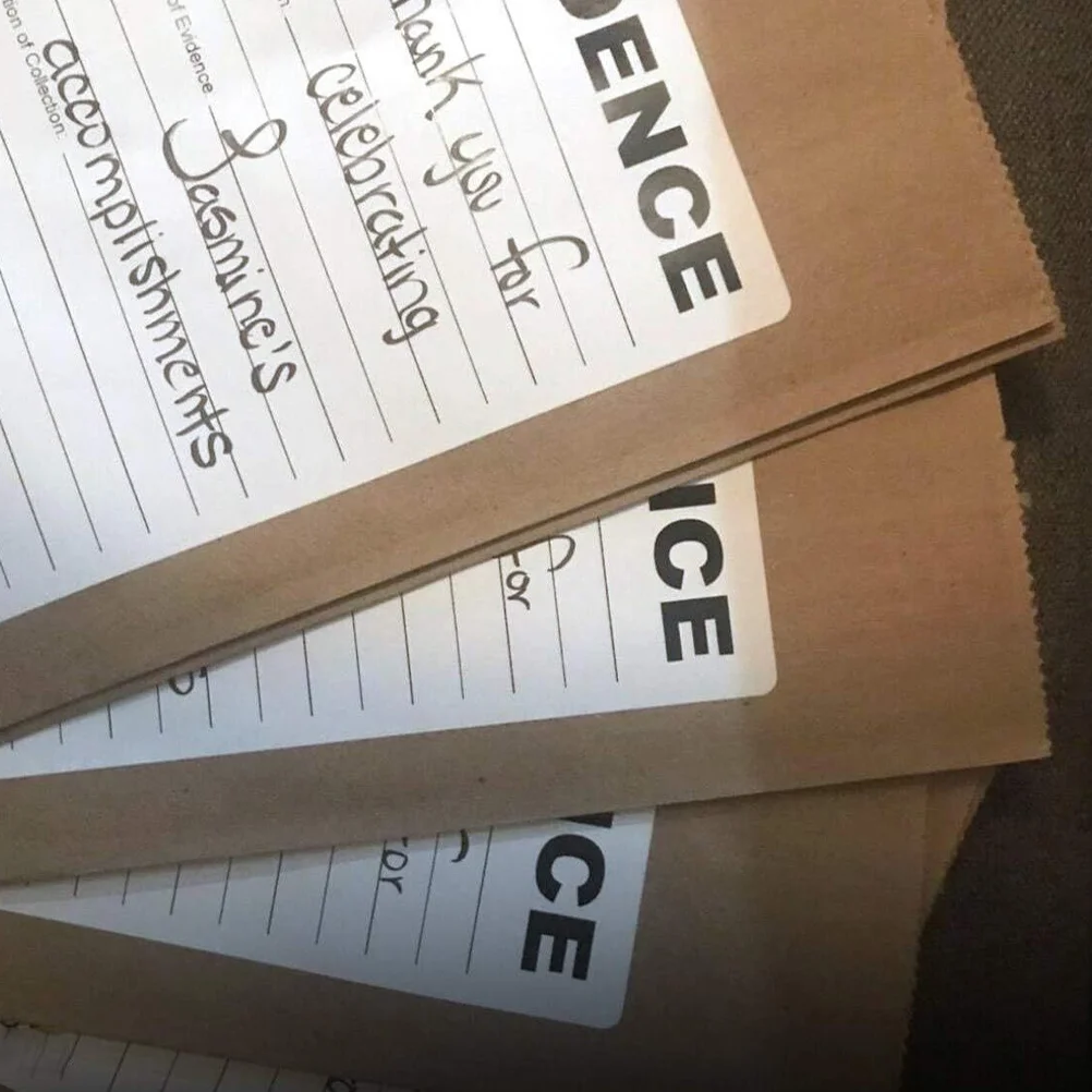 10 шт. наклейки для мероприятий украшения сцены преступления маркеры этикетки