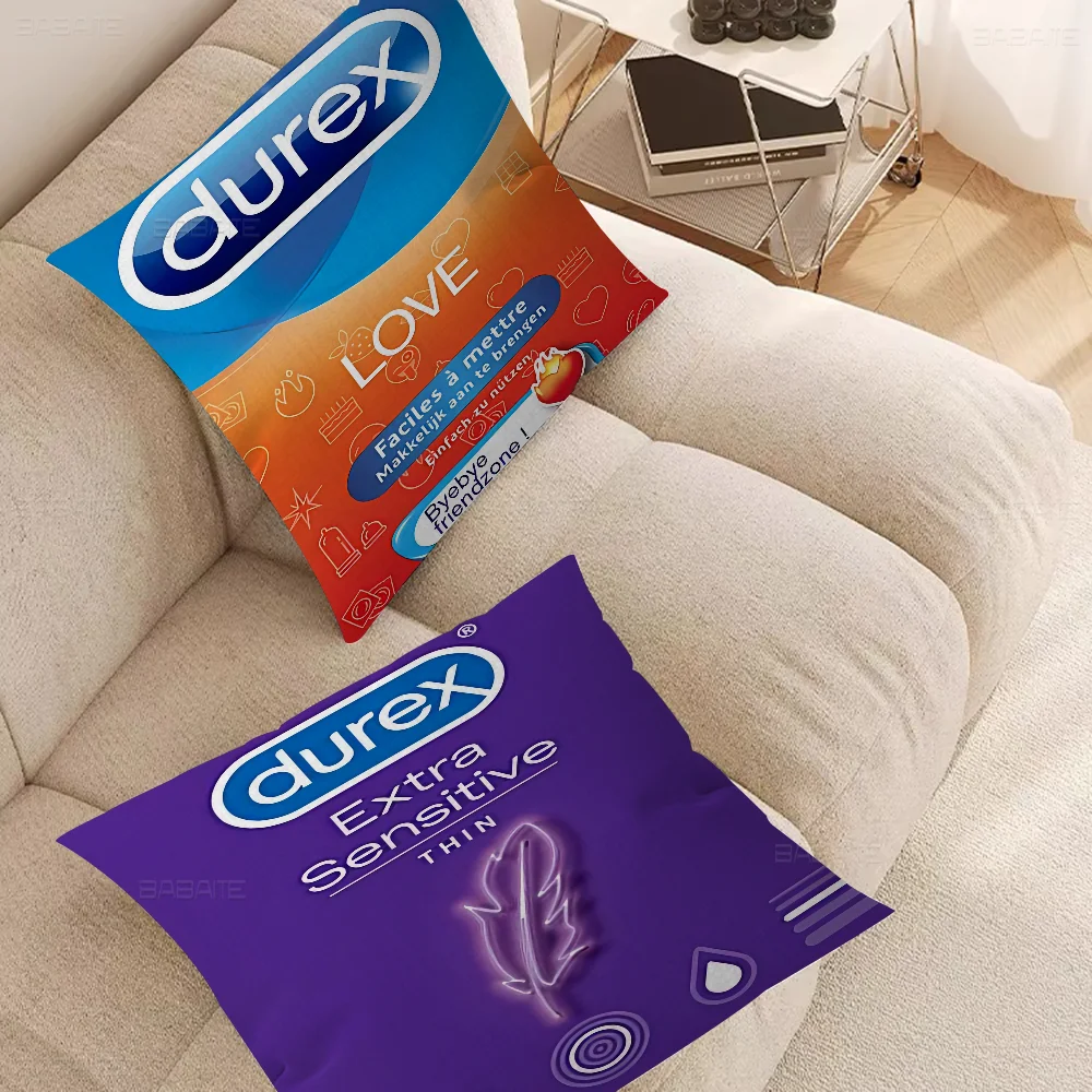 Сексуальный бренд презерватива D-Durexes кленовый дизайн чехол для подушки