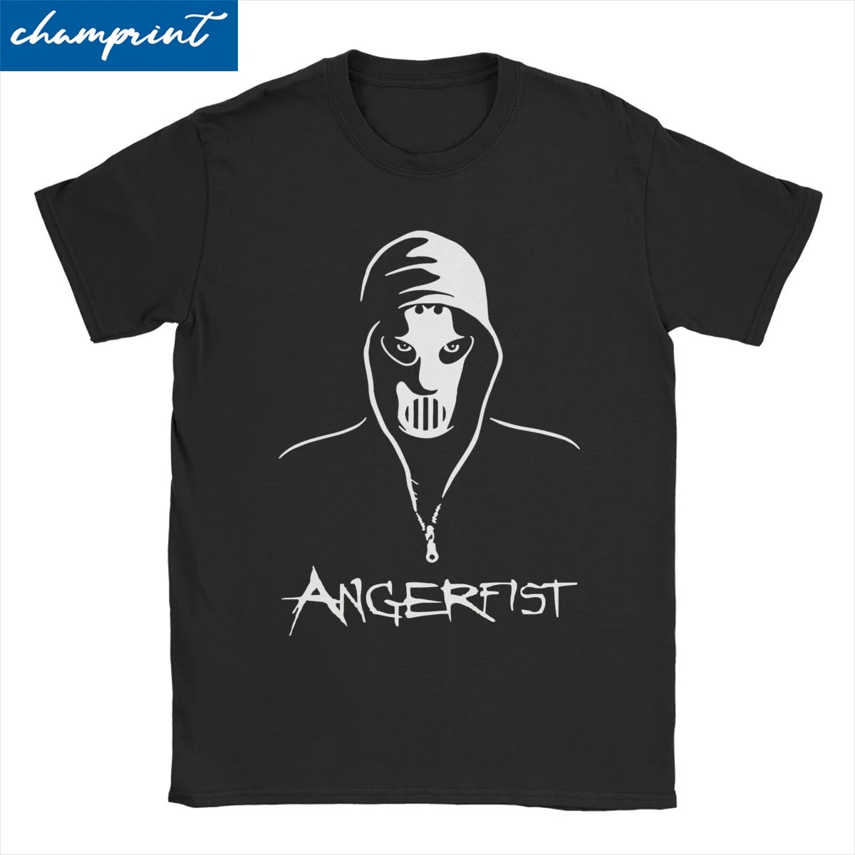 Футболка Angerfist Mainstream Gabba Hardcore для мужчин и женщин креативные футболки из чистого